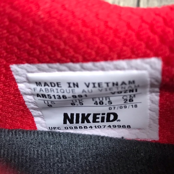 NikeID Metcon 4 Red Yellow W AUTHENTIC - Picture 8 of 8